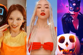 Hậu Halloween, ngắm những màn hóa trang vừa ma mị vừa gợi cảm của sao Việt