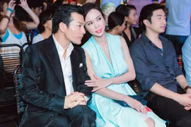 Trần Bảo Sơn-Vũ Ngọc Anh “dính như sam” đi xem Idol