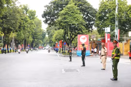Công an Hà Nội triển khai phương án đảm bảo ANTT trước buổi sơ duyệt diễu binh, diễu hành