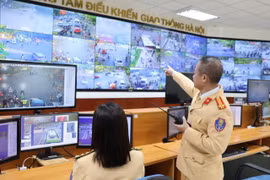 Những "mắt thần" hỗ trợ, phát hiện xử lý vi phạm giao thông ở Hà Nội