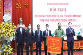 Huyện Mỹ Đức vinh dự đón nhận Cờ Thi đua của Chính phủ