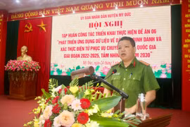 Đưa đề án 06 trở thành công tác trọng tâm, xuyên suốt