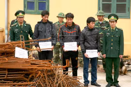 Bảo vệ cấu kết người ngoài trộm 8 tấn sắt của công ty