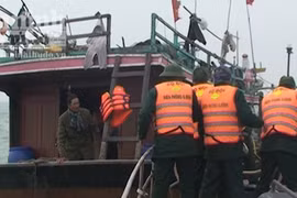 Phát hiện thi thể thuyền viên trong vụ chìm tàu cá ở Quảng Bình
