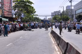 Cô gái trẻ tử nạn thương tâm dưới bánh xe bồn