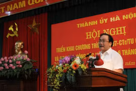 Bí thư Thành ủy Hà Nội: Phải rèn luyện tinh thần "trọng danh dự" cho cán bộ
