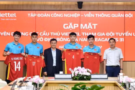 4 cầu thủ U23 Việt Nam được Tập đoàn Viettel vinh danh