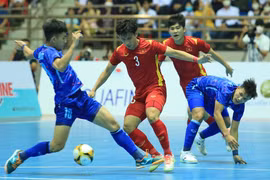 Futsal Việt Nam thua Thái Lan 0-2 trong trận tranh HCV