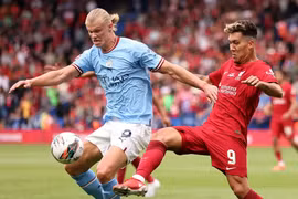 Haaland mờ nhạt, Man City nhìn Liverpool giành Siêu cúp