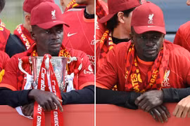 Ngôi sao Liverpool buồn thiu trong lễ rước cúp