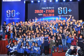 Hưởng ứng chiến dịch Giờ Trái đất 2016 tại Bắc Ninh