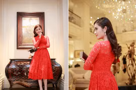 Bất ngờ với hình ảnh trưởng thành và quý phái của Á hậu Huyền My