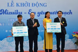 Khởi động dự án “Mizuiku - Em yêu nước sạch”