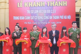 Khánh thành trụ sở 3 Đại đội thuộc Trung đoàn CSCĐ