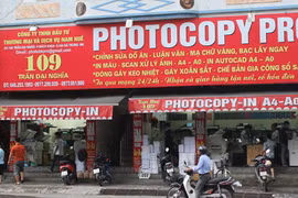 Ngỡ ngàng với giá photocopy 