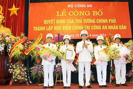 Học viện Chính trị Công an nhân dân chính thức ra mắt