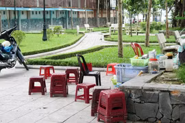 Vườn hoa Lý Tự Trọng thành đường giao thông