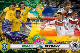 Bán kết 1, 3h ngày 9-7: Brazil - Đức: Chứng minh sức mạnh