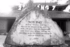 Về nơi khai sinh ngày thương binh, liệt sỹ 27-7