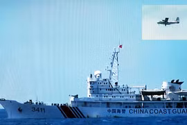 Trung Quốc tập hợp 35 nhóm tàu vây ép tàu cá Việt Nam