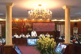 Sơ kết công tác bảo vệ ANTT Tết Nguyên đán Quý Tỵ 2013