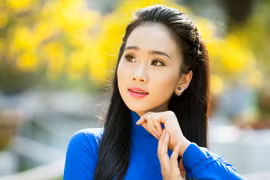 Cao An An khoe sắc với áo dài, chia sẻ ước mong đầu Xuân mới