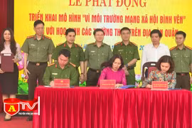 Triển khai mô hình điểm “Vì môi trường mạng xã hội bình yên”