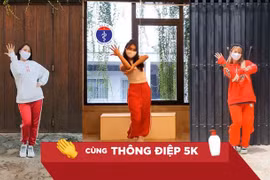 "Vũ điệu 5K" tạo "hot trend" với gần 3 triệu lượt tương tác