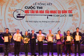  60.000 lượt truy cập cuộc thi Độc tấu và Hòa tấu nhạc cụ dân tộc toàn quốc 2020
