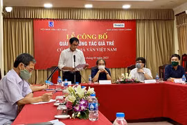  Hội Nhà văn Việt Nam công bố giải thưởng Tác giả trẻ