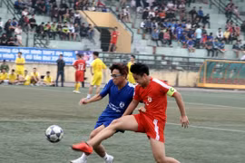 Kết quả, hình ảnh thi đấu ngày 15-11 giải bóng đá học sinh THPT Hà Nội 2015