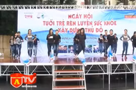 Màn nhảy flashmob đầy ngẫu hứng, ấn tượng của sinh viên Đại học Hòa Bình