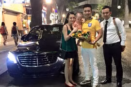 Tuấn Hưng khoe Mercedes S400 vừa mua, giá 4 tỷ đồng