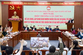 Thông qua danh sách 205 người ứng cử đại biểu Quốc hội khóa XV