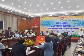 Hà Nội hiệp thương lần 2, thống nhất danh sách 72 người ứng cử đại biểu Quốc hội khoá XV