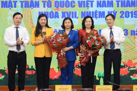 Phó Bí thư Thường trực Thành ủy Nguyễn Thị Tuyến là Ủy viên Ủy ban MTTQ Việt Nam TP Hà Nội
