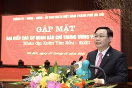 Bí thư Thành uỷ Hà Nội: Công khai, minh bạch, tạo điều kiện thuận lợi cho báo chí tác nghiệp