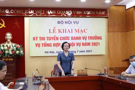 Bộ Nội vụ: Thi tuyển chức danh Vụ trưởng Vụ Tổng hợp, bốn người lấy một