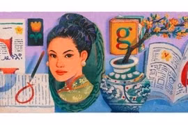 Google Doodle tôn vinh bà Sương Nguyệt Anh