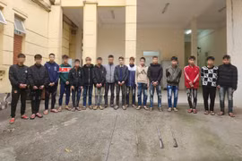 Tổ công tác 141 vây bắt nhóm thanh, thiếu niên mang theo hung khí gây rối