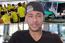 Xúc động clip Neymar rơi lệ nhắn nhủ đồng đội ở tuyển Brazil