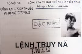 Bắt đối tượng truy nã đặc biệt xăm hình “thần điêu”