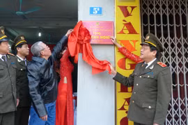 Khánh thành nhà tình nghĩa tặng gia đình liệt sỹ CAND 