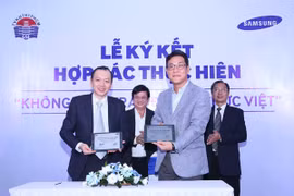Ký kết dự án Thư viện thông minh 2.0- Không gian trao đổi tri thức Việt