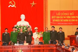 Công bố Quyết định bổ nhiệm Thứ trưởng Bộ Công an đối với Thiếu tướng Nguyễn Văn Sơn