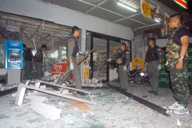 Đánh bom liên hoàn tại miền nam Thái Lan