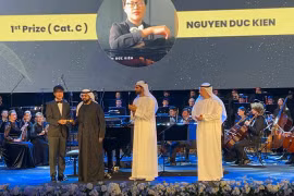 Tài năng trẻ Nguyễn Đức Kiên giành giải Nhất cuộc thi Piano danh tiếng quốc tế Fujairah 2025