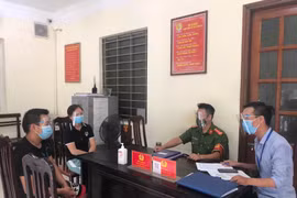 Xử phạt nghiêm đôi nam nữ trèo tường trốn giãn cách tại phường Phúc Tân