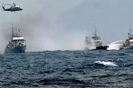 Tình hình mới nhất tại khu vực Trung Quốc hạ đặt trái phép giàn khoan Hải Dương 981