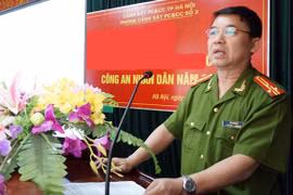 Huấn luyện nghiệp vụ PCCC tại các trường học trên địa bàn Cầu Giấy 